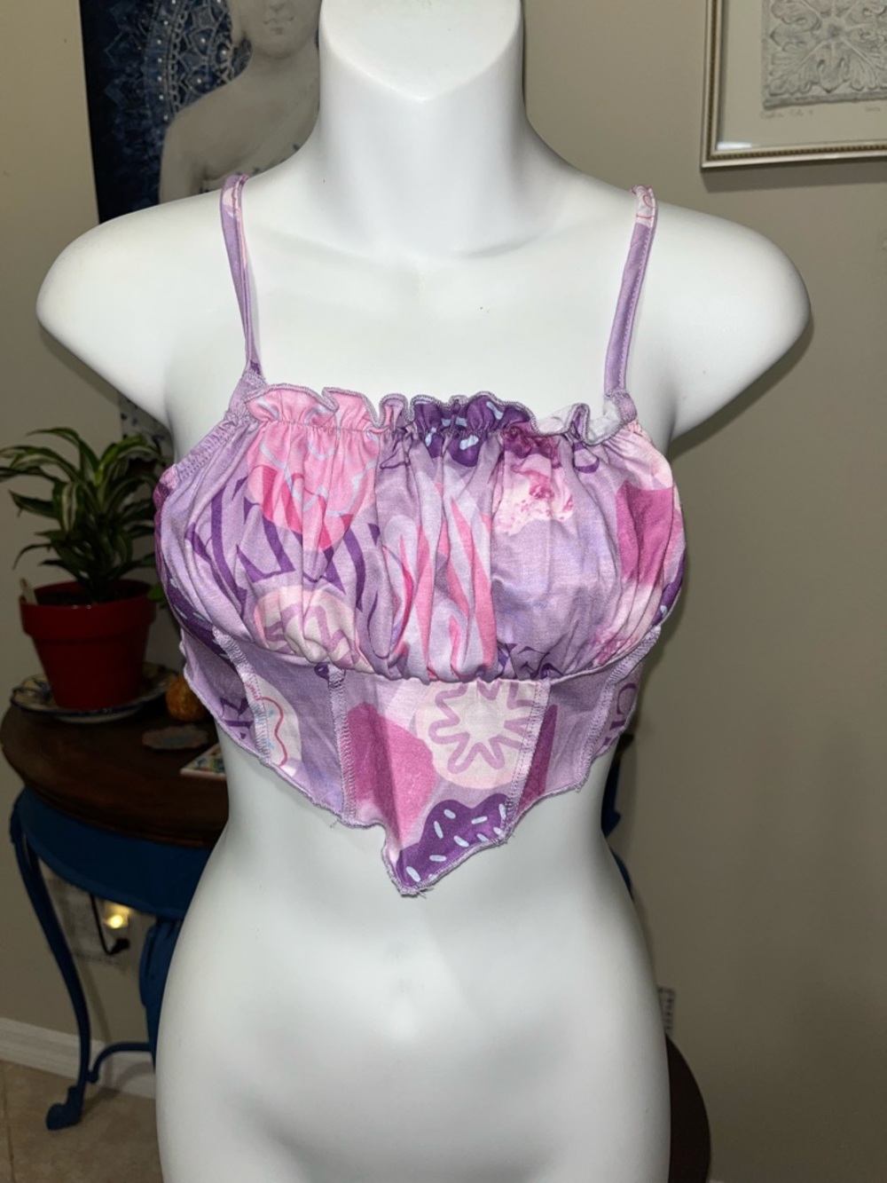 NWT Cider Crop Tank Top  S